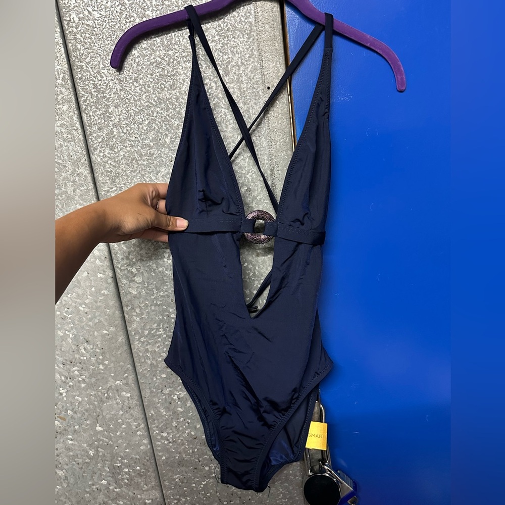 W Swim Blue One Piece Swimsuit